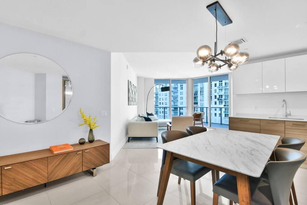 מיאמי Lovely Upscale Condo Gorgeous View 2Bd 2Bath In Brickell מראה חיצוני תמונה